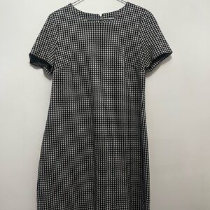 Calvin Klein Black and White Mini Dress